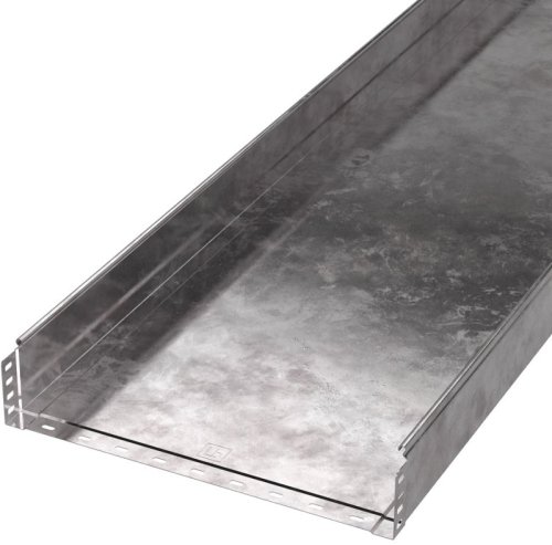 Лоток неперфорированный Промрукав Стандарт 500х100х3000 сталь 1,0мм фото Лоток неперфорированный Промрукав Стандарт 500х100х3000 сталь 1,0мм картинка